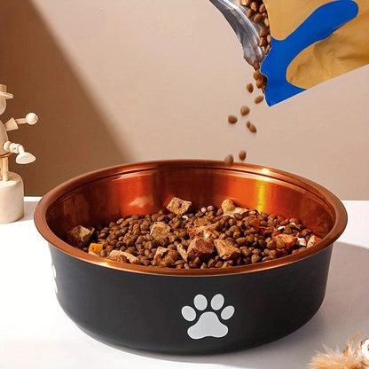 Luxury Gold & Copper Dog Bowls | Elegant Pet Dining Experience - Bark & Bones