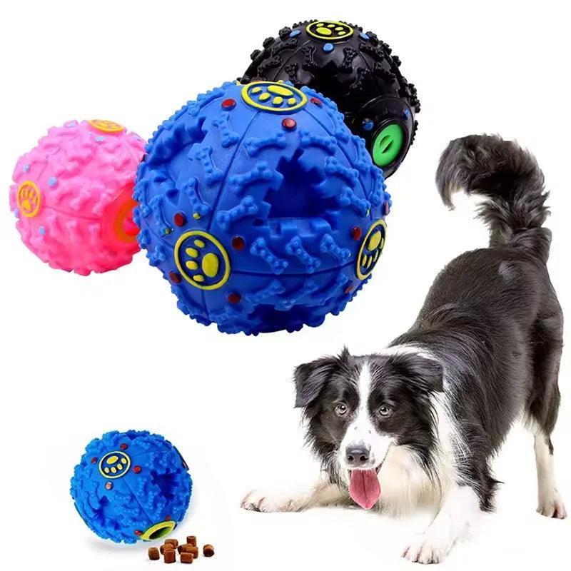 Treat Ball With Squeak | Keep your Dog's Teeth Cleaned - Bark & Bones