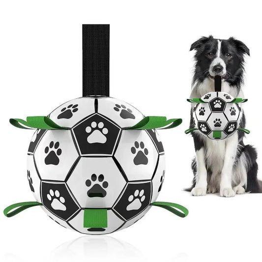 Interactive Toy Football For Dogs | Inflated Training Toy - Bark & Bones