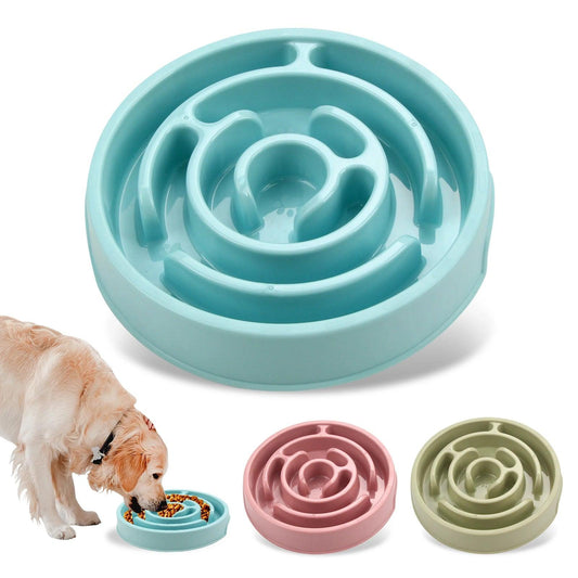 Dog Slow Feeder Bowl | Ideal for Fast Eaters | Non-Slip Design - Bark & Bones