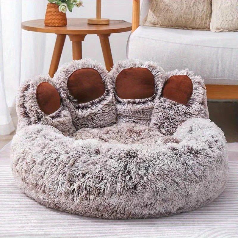 Dog Cave Bed | Doughnut shaped Dog Bed | Calming & Anxiety Relief - My Store