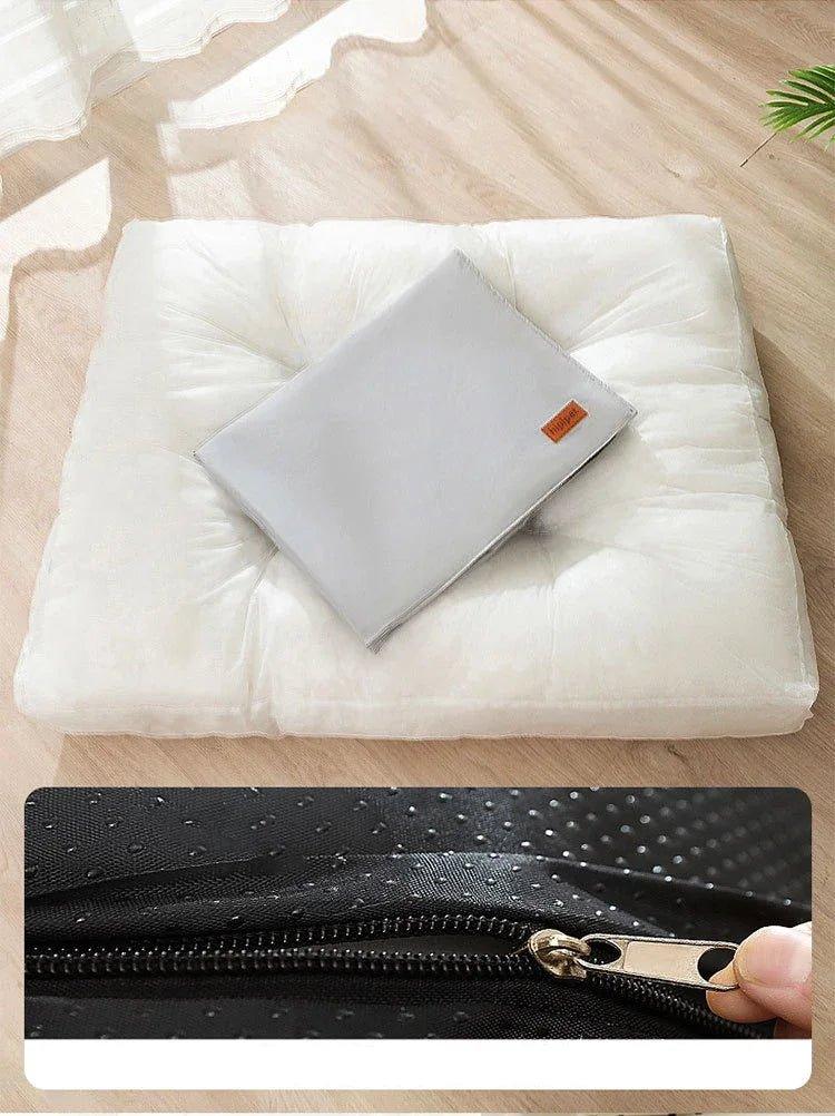 Luxury Waterproof Dog Bed | Stone Grey | By Coco Ban - My Store