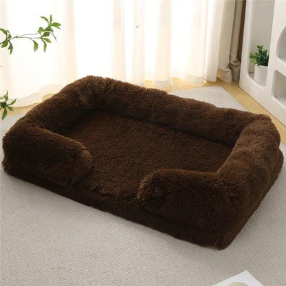 Luxury Winter Warm Large Dog Sofa Bed Dog | By Coco Ban - My Store