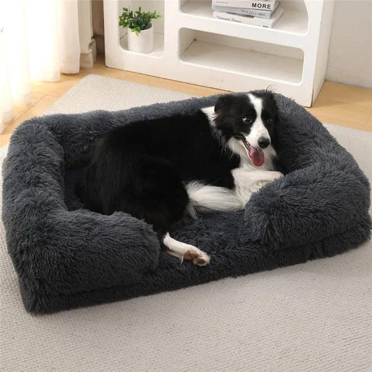 Luxury Winter Warm Large Dog Sofa Bed Dog | By Coco Ban - My Store