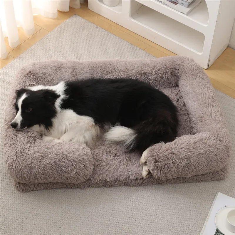 Luxury Winter Warm Large Dog Sofa Bed Dog | By Coco Ban - My Store