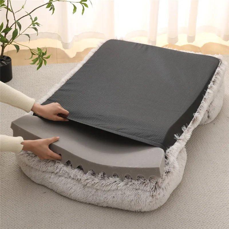 Luxury Winter Warm Large Dog Sofa Bed Dog | By Coco Ban - My Store